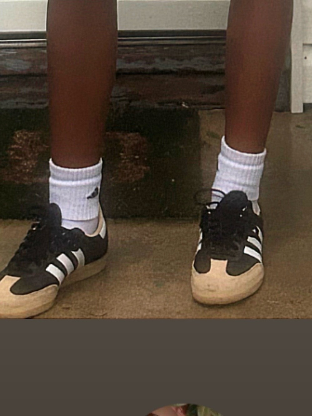 adidas Kids Black and White Classic Sneakers